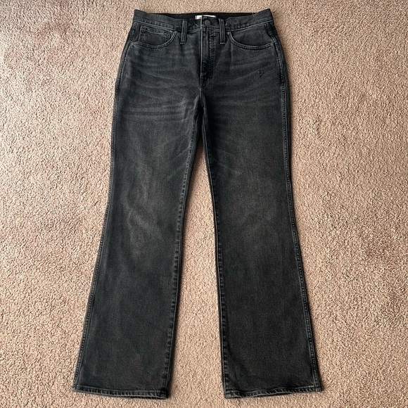 Madewell 90s High-Rise Bootcut Jeans in Lindale Wash Black - Picture 4 of 13